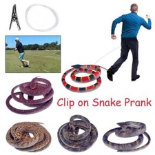 70cm Fake Snake Realistic Lifelike Scare Prank Gag Gift Joke Kid Toy UK