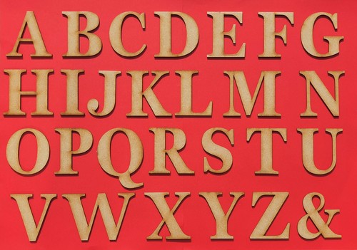 90cm wooden mdf letters - ,