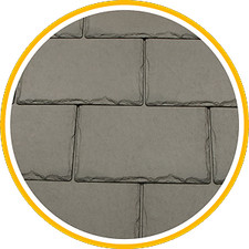 Synthetic Slate Tile | Conservatory | Shed | Porch | Garage | 22no, 1m2 Per Pack