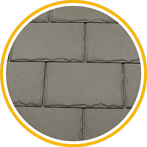 Synthetic slate tile - tile, |