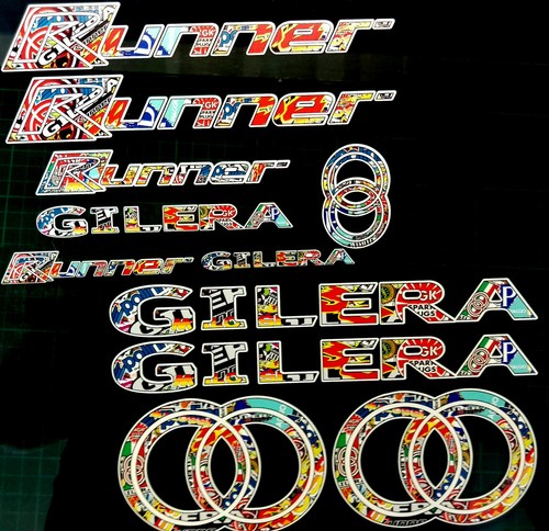 Gilera runner decals stickers - runner,