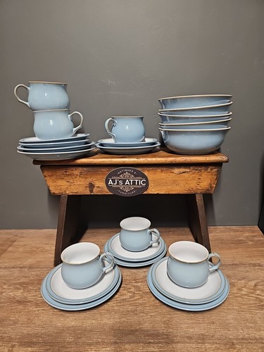 Denby colonial blue - blue, coffee/
