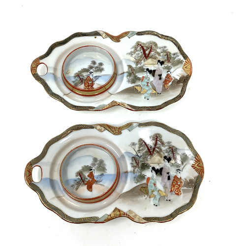 Japanese geisha pattern - pattern, cup