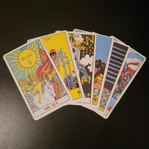 Rider waite tarot card - rider,