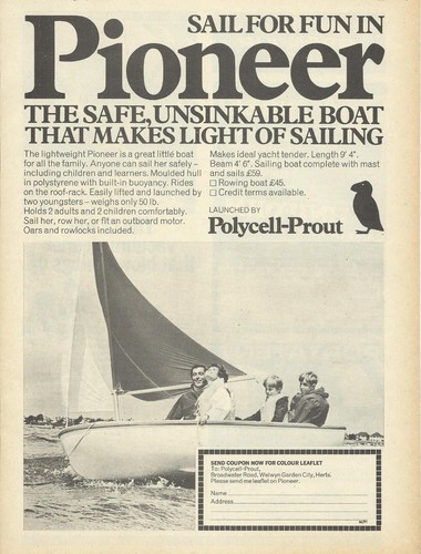 Polycell prout pioneer - polycell-prout, boat