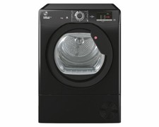 Hoover H-DRY 300 HLEC9DGB 9KG  Freestanding Condenser Black Tumble Dryer