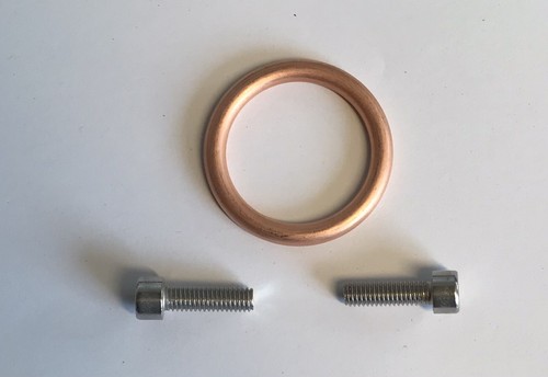 Copper exhaust header - copper,