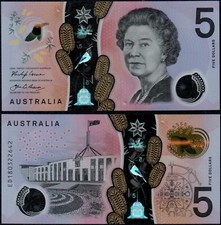 AUSTRALIA 5 DOLLARS (P62) N