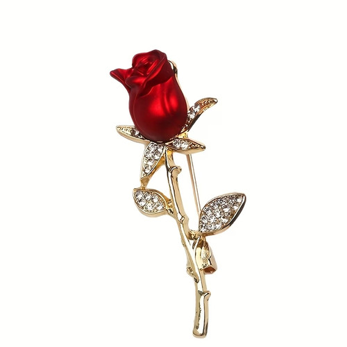 Vintage style rhinestone red - style,