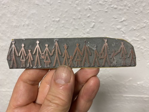 Letterpress printing plate - printing,