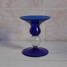 Cobalt Blue Clear Glass