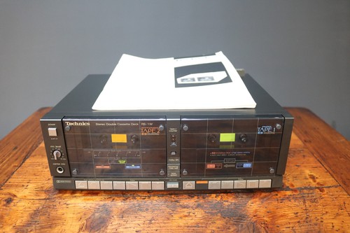 Technics double cassette - technics, rs-1w