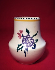 Vintage Poole England 4" Artist Signed Art Pottery Vase