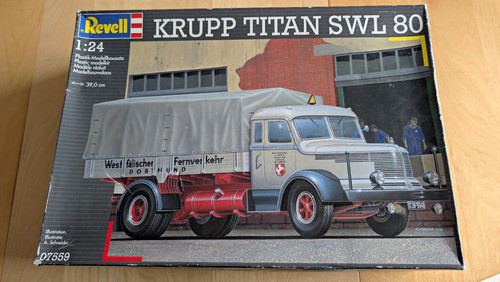 Revell krupp titan swl - revell, 80