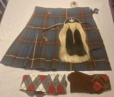 Vintage Scottish Kilt w/ Hugh