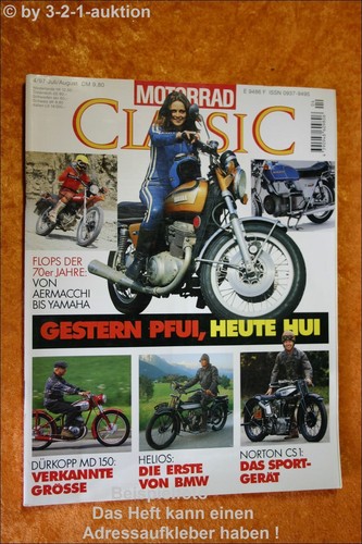 Motorcycle classic 97 - classic, 4/97