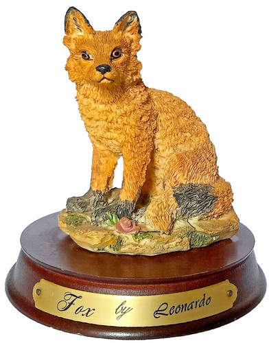 Vintage ceramic fox - vintage,