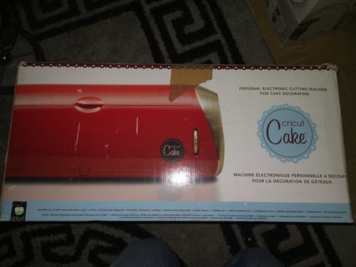 Cricut cake machine red - machine,