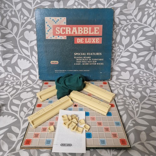 Scrabble luxe board - scrabble,