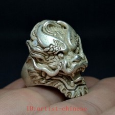 19 mm Old Chinese Tibet Silver
