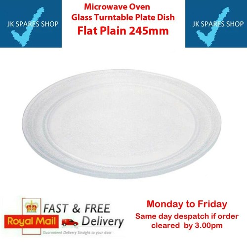 Glass plate for microwave - plate,