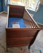 Mamas & Papas Mia cotbed brown