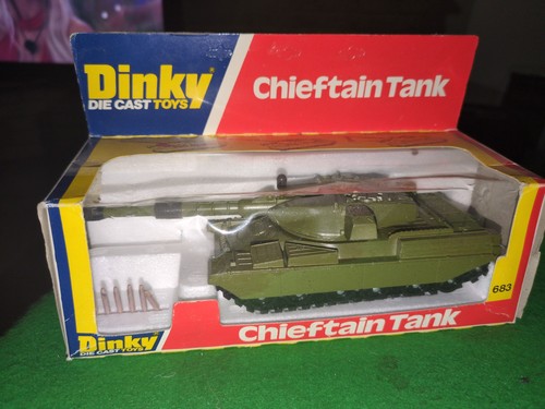 Dinky toys 683 chieftain - dinky, tank