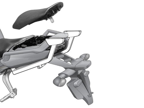 Shad top box luggage rack - shad,