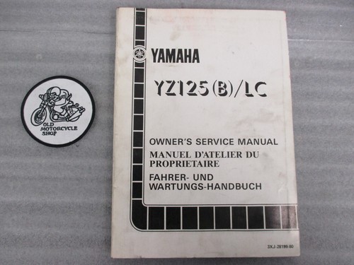 1990 yamaha yz125 - 1990,