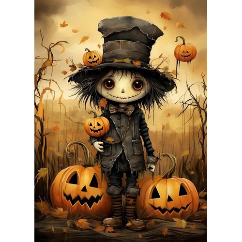 Halloween diamond art kits - art,
