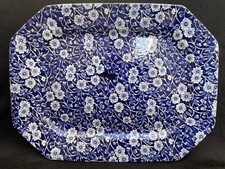 Vintage CROWNFORD, Blue CALICO