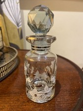 Vintage Hand Painted Glass