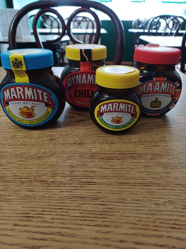 Empty marmite jars - 4,