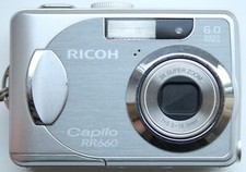 Ricoh Caplio RR660 6MP 3xZoom Digital Camera Silver