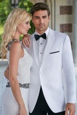 Men's After Six White Tuxedo
