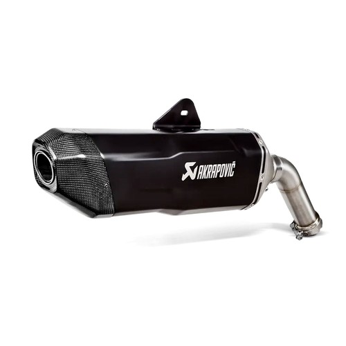 Akrapovic titanium black line - titanium,