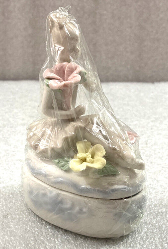 Ballerina figurine porcelain - ballerina,