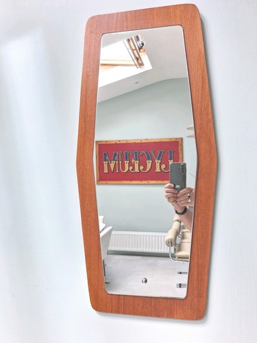 Vintage teak elongated - vintage,