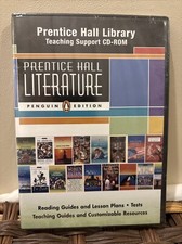 Prentice Hall Library Teaching Support CD-ROM Lesson Plans Tests Reading Guides