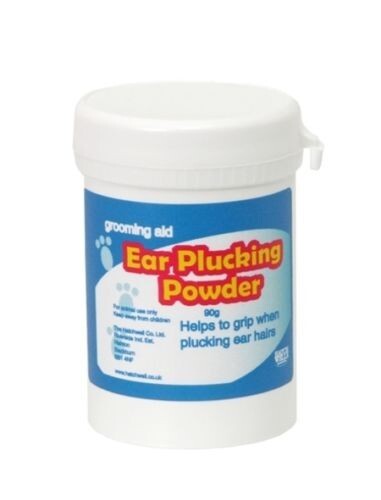 Ear plucking powder - plucking, dog