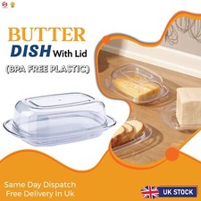 Butter Dish with Lid Storage