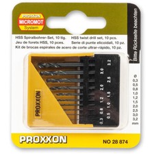PROXXON 10 Piece HSS Twist