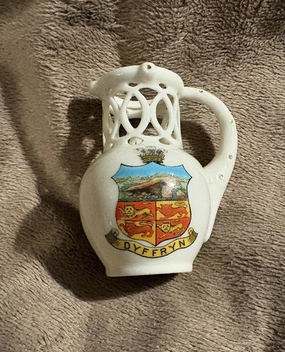 Antique swan crested china - swan,