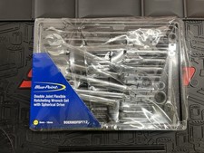 Bluepoint double flexy head ratchet spanners 8-19mm set pivot sold by snap on