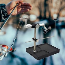 Fly Tying Vise with Pedestal Base, Lure Making Equipment, Durable, Adjustable,