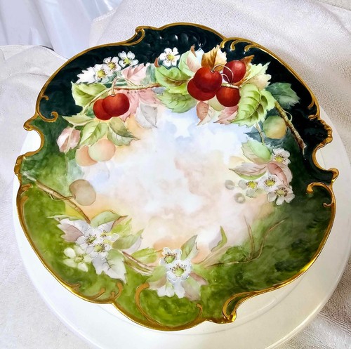 Antique limoges france plate - antique,
