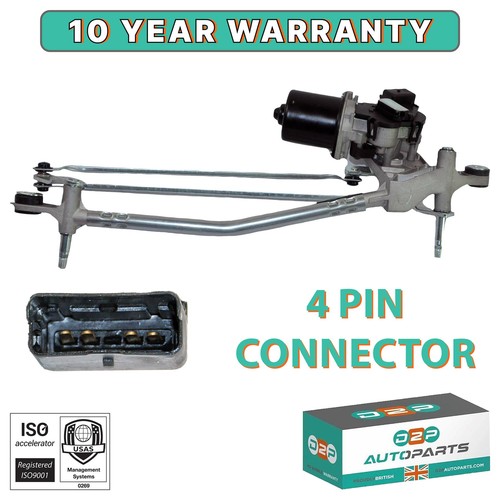 Front wiper linkage motor - front,