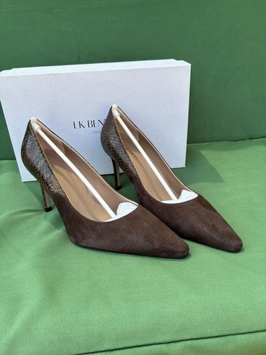 Bennett brown leather suede - brown,