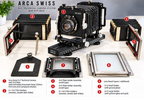 Arca swiss model 7 - c, 5×7