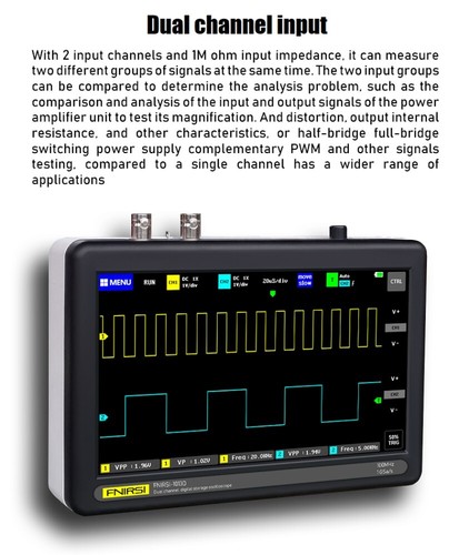 Fnirsi portable pocket dual - fnirsi,